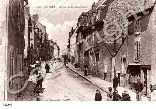 Ville de GUERET, carte postale ancienne