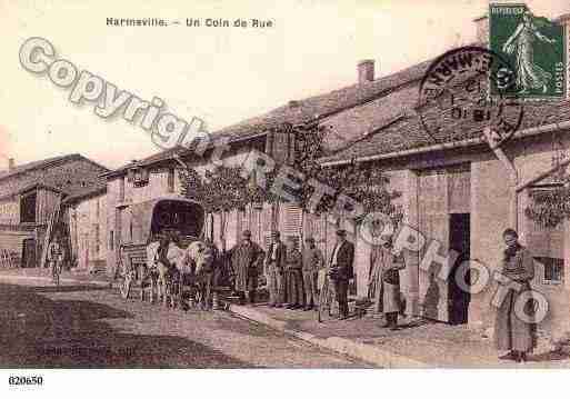 Ville de HARMEVILLE, carte postale ancienne