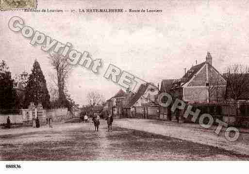 Ville de HAYEMALHERBE(LA), carte postale ancienne