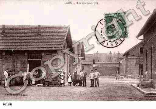 Ville de LAON, carte postale ancienne