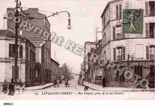 Ville de LEVALLOISPERRET, carte postale ancienne