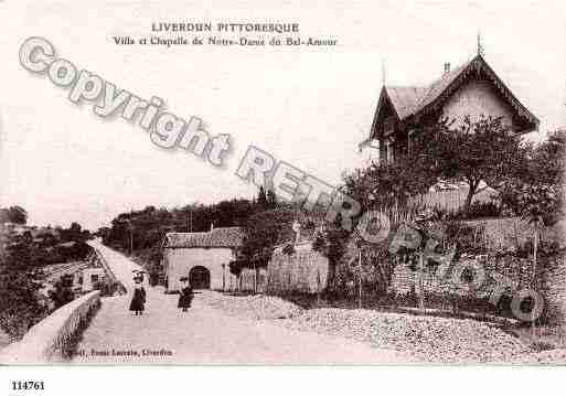 Ville de LIVERDUN, carte postale ancienne