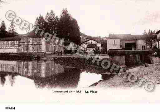 Ville de LOUVEMONT, carte postale ancienne