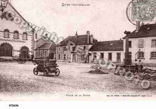 Ville de LURE, carte postale ancienne