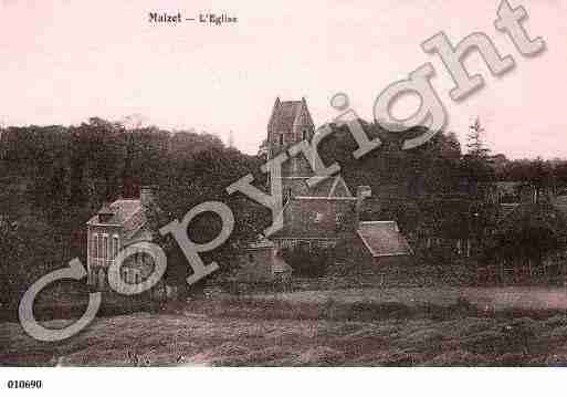 Ville de MAIZET, carte postale ancienne