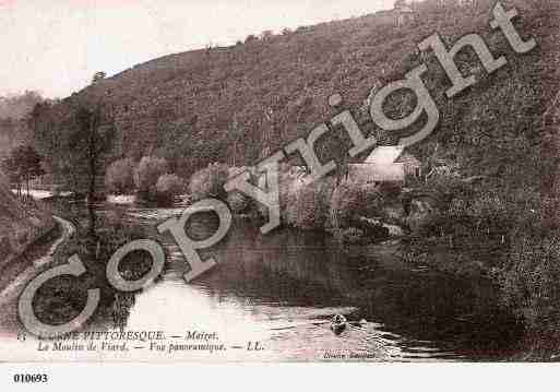 Ville de MAIZET, carte postale ancienne