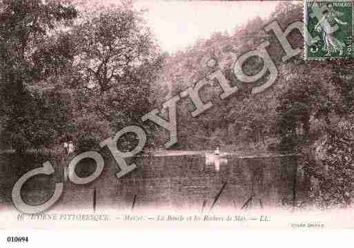 Ville de MAIZET, carte postale ancienne