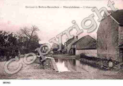 Ville de MARETS(LES), carte postale ancienne