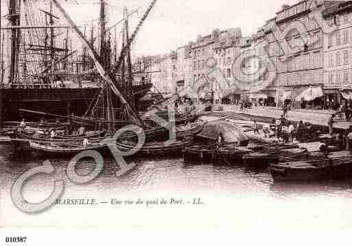 Ville de MARSEILLE, carte postale ancienne