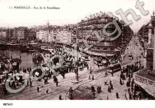 Ville de MARSEILLE, carte postale ancienne