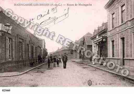 Ville de MAZINGARBE, carte postale ancienne