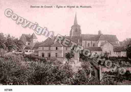 Ville de MONTCENIS, carte postale ancienne