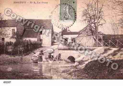 Ville de MOUFFY, carte postale ancienne