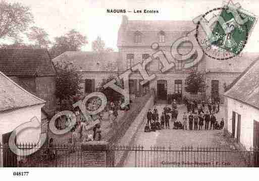 Ville de NAOURS, carte postale ancienne