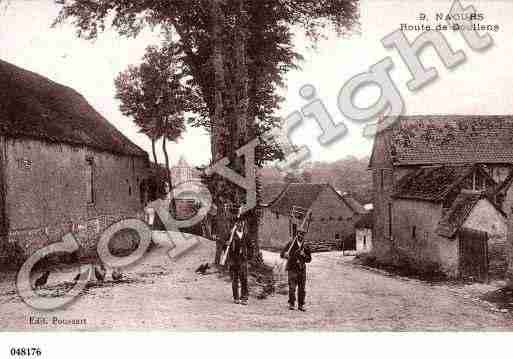 Ville de NAOURS, carte postale ancienne