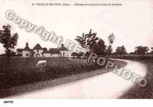 Ville de NEUILLYENDUN, carte postale ancienne