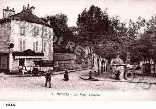 Ville de NEVERS, carte postale ancienne