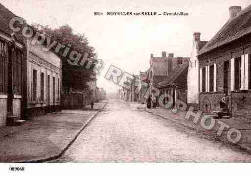 Ville de NOYELLESSURSELLE, carte postale ancienne