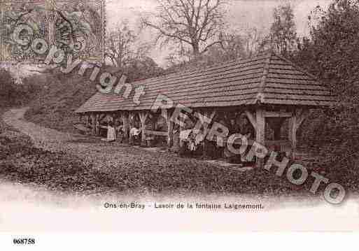 Ville de ONSENBRAY, carte postale ancienne