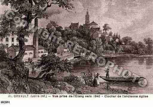 Ville de ORVAULT, carte postale ancienne Ville de ORVAULT, carte postale ancienne