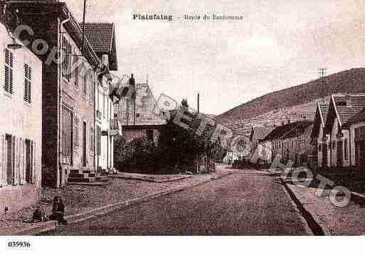 Ville de PLAINFAING, carte postale ancienne