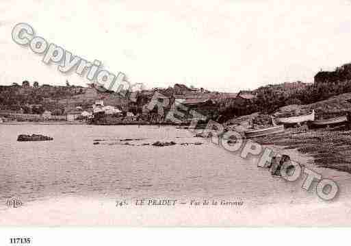 Ville de PRADET(LE), carte postale ancienne