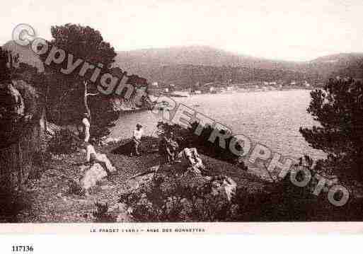 Ville de PRADET(LE), carte postale ancienne