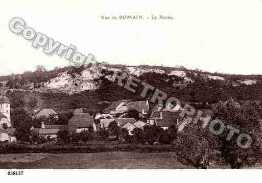 Ville de ROMAIN, carte postale ancienne