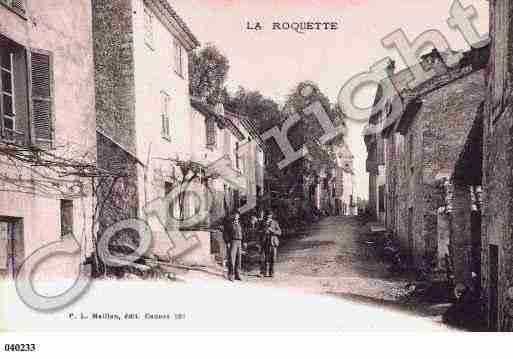 Ville de ROQUETTESURSIAGNE(LA), carte postale ancienne