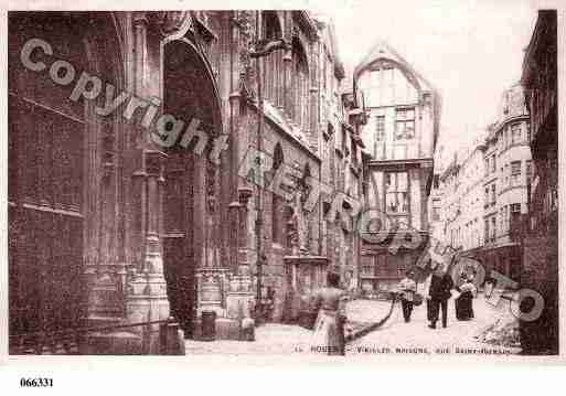 Ville de ROUEN, carte postale ancienne