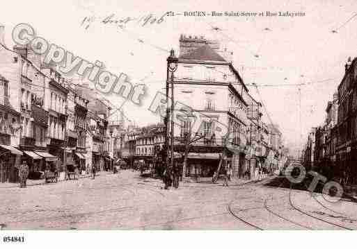 Ville de ROUEN, carte postale ancienne