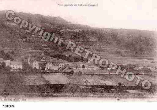 Ville de RUFFIEUX, carte postale ancienne