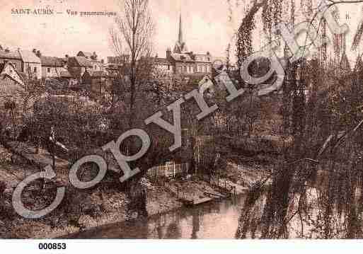 Ville de SAINTAUBINLESELBEUF, carte postale ancienne