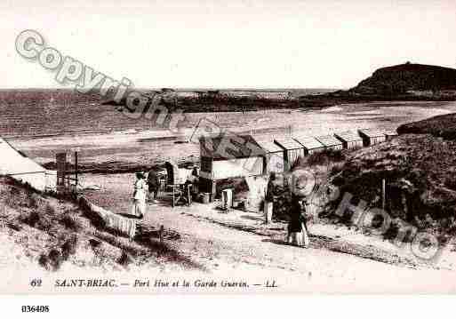 Ville de SAINTBRIACSURMER, carte postale ancienne