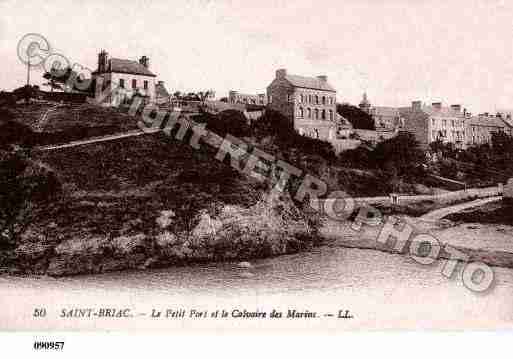 Ville de SAINTBRIACSURMER, carte postale ancienne