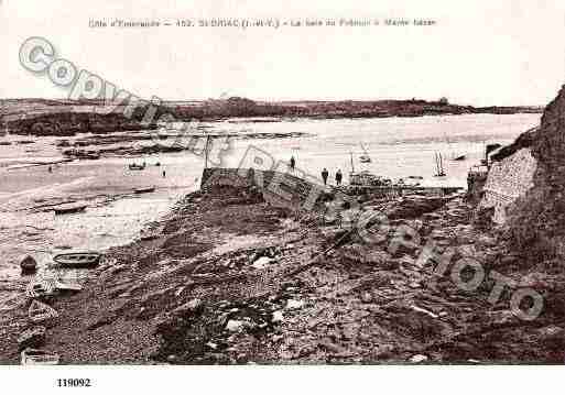 Ville de SAINTBRIACSURMER, carte postale ancienne