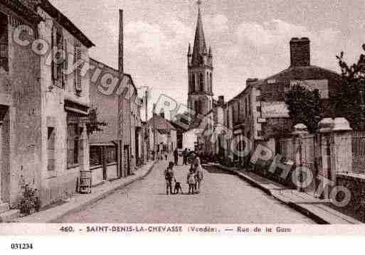 Ville de SAINTDENISLACHEVASSE, carte postale ancienne