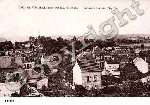 Ville de SAINTMICHELSURORGE, carte postale ancienne