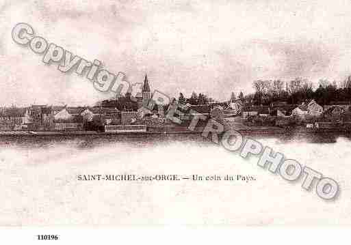 Ville de SAINTMICHELSURORGE, carte postale ancienne