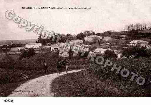 Ville de SAINTSORLINDECONAC, carte postale ancienne