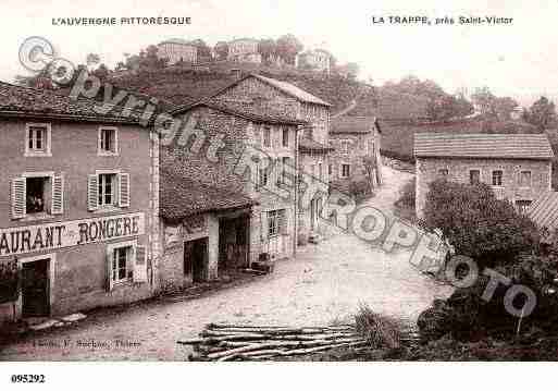 Ville de SAINTVICTORMONTVIANEIX, carte postale ancienne