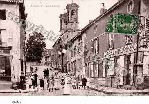 Ville de STENAY, carte postale ancienne