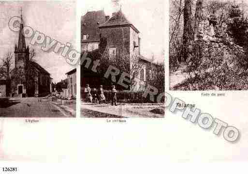 Ville de TALANGE, carte postale ancienne