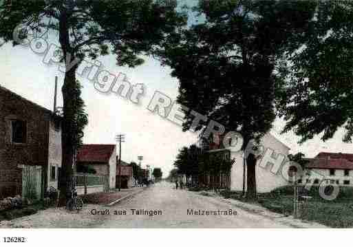 Ville de TALANGE, carte postale ancienne