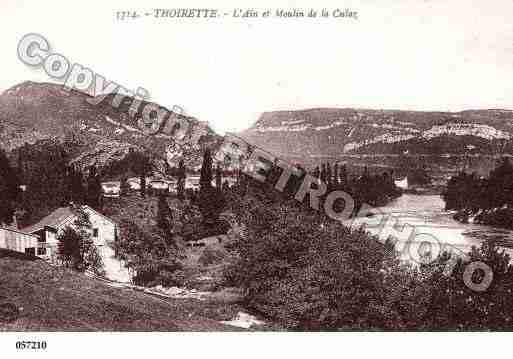 Ville de THOIRETTE, carte postale ancienne