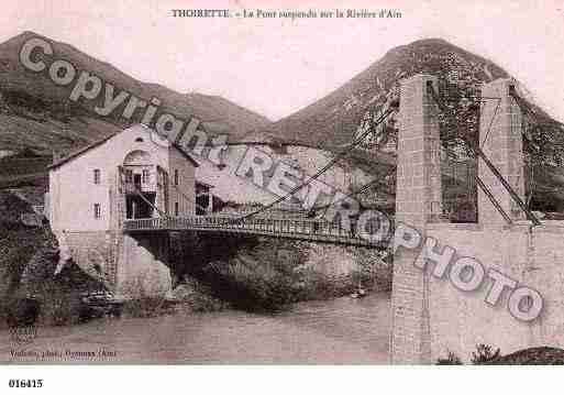 Ville de THOIRETTE, carte postale ancienne