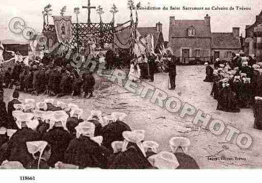 Ville de TREVOUTREGUIGNEC, carte postale ancienne