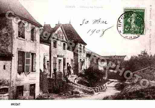 Ville de UCHIZY, carte postale ancienne