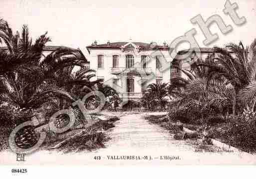 Ville de VALLAURIS, carte postale ancienne