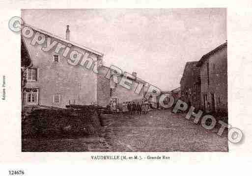 Ville de VAUDEVILLE, carte postale ancienne